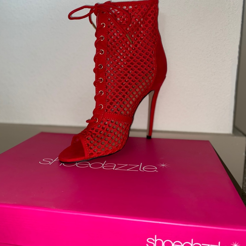 Red Booties - Picture 2 of 4